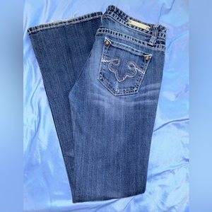 Express womens blue jeans size 4